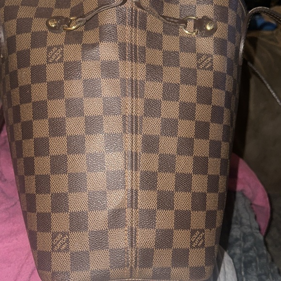 Louis Vuitton Neverfull MM Damier ebene Brown tote bag & bag shaper organizer - Picture 4 of 16